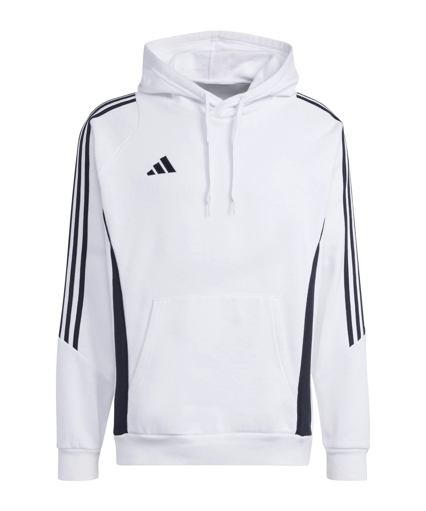 adidas Tiro 24 Hoody Weiss Schwarz