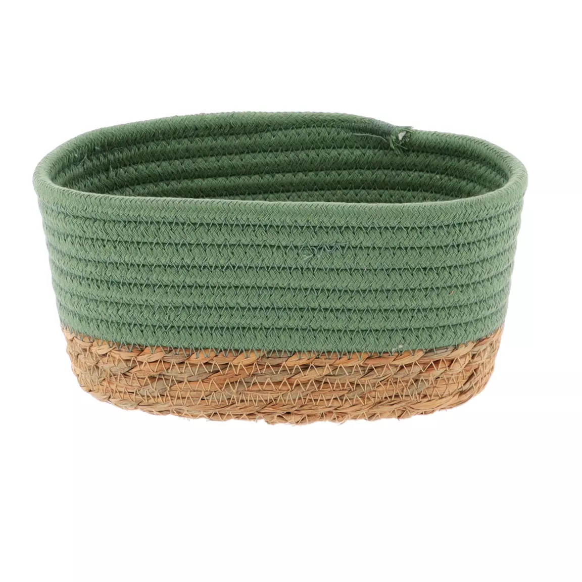 Lot de 3 paniers de rangement (H13 cm) Timeless Vert