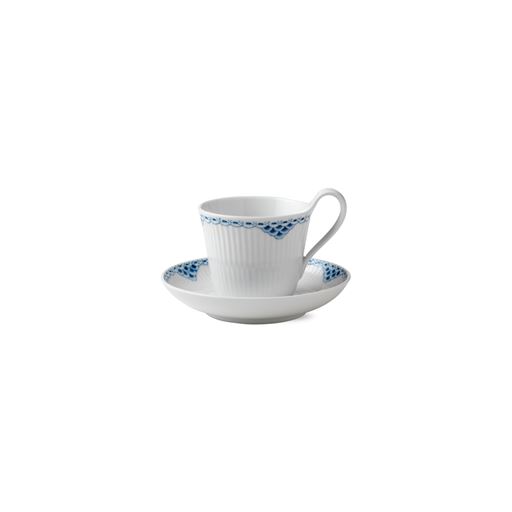 Royal Copenhagen Prinsesse Højhankskop Og Underkop, 25 cl