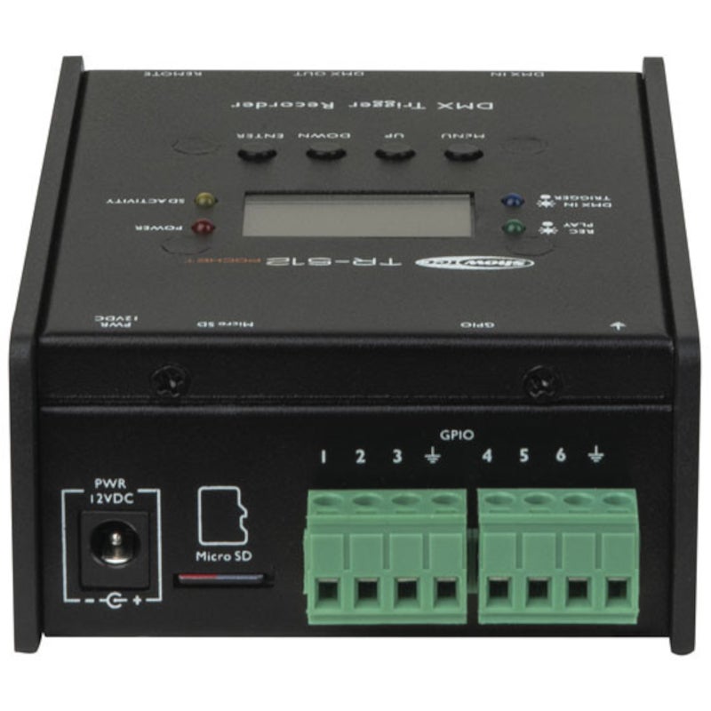 Showtec TR-512 Pocket DMX recorder/playback