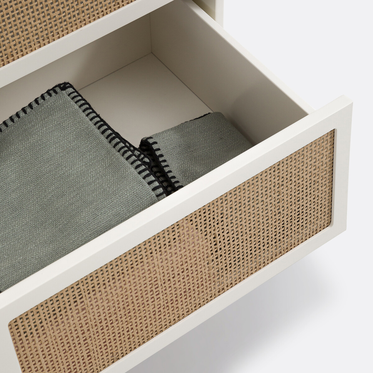 LA REDOUTE INTERIEURS<br>Cômoda com 5 gavetas em rattan, Kaya