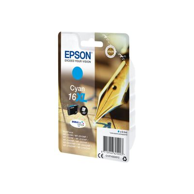 Epson 16XL Stylo Plume - cyan - cartouche d'encre originale