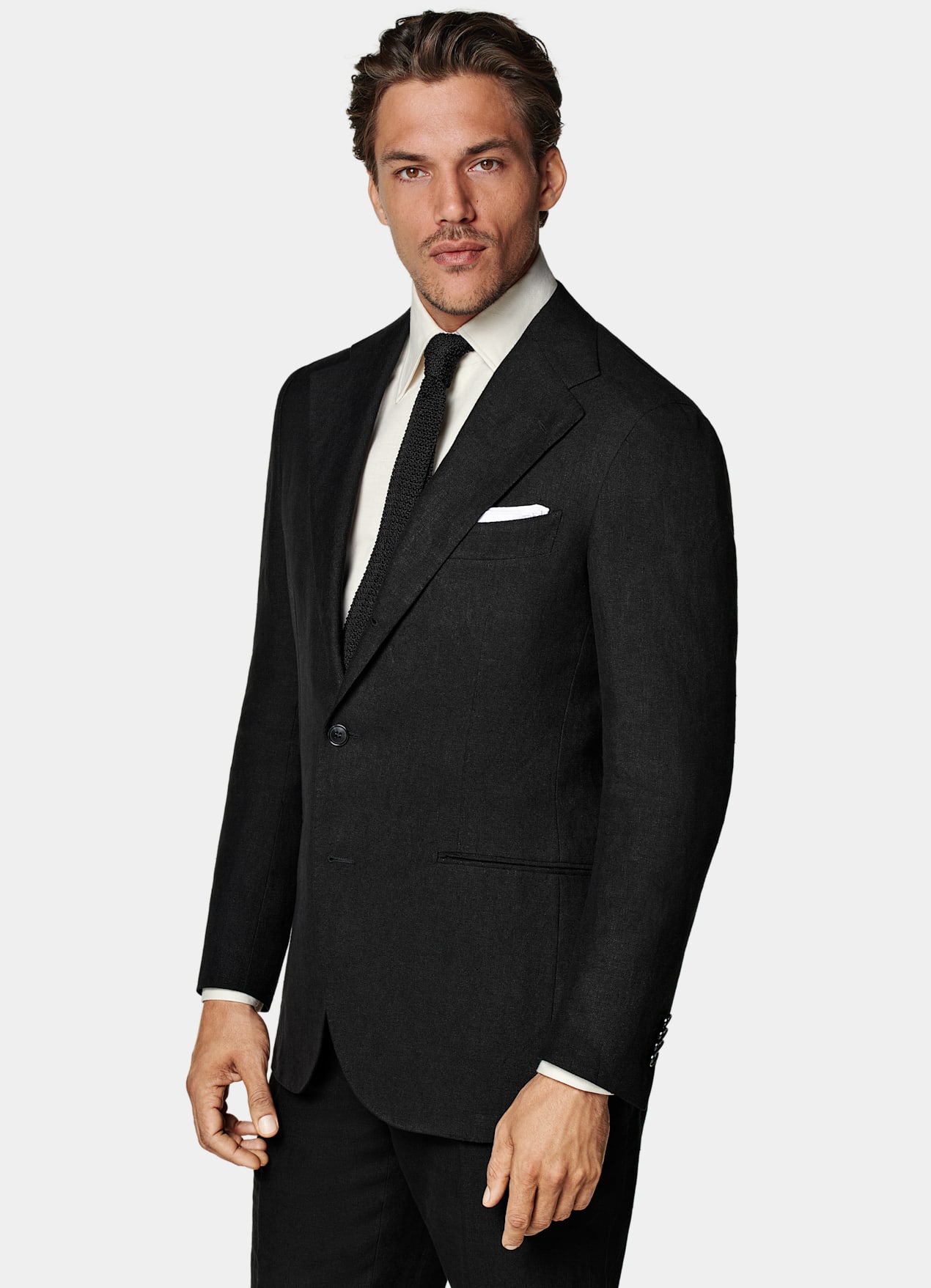Costume Roma coupe Relaxed noir