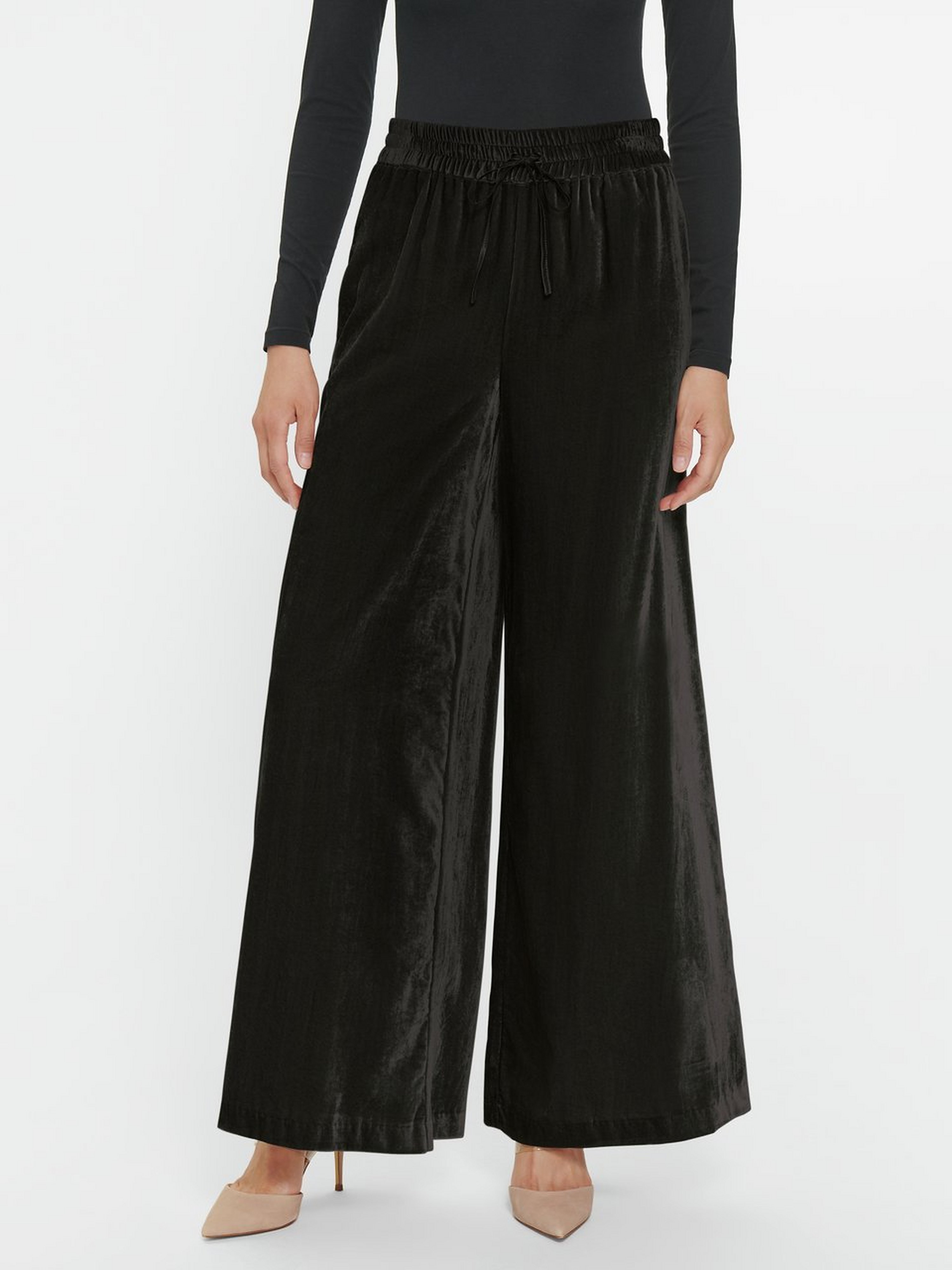 Samt-Hose