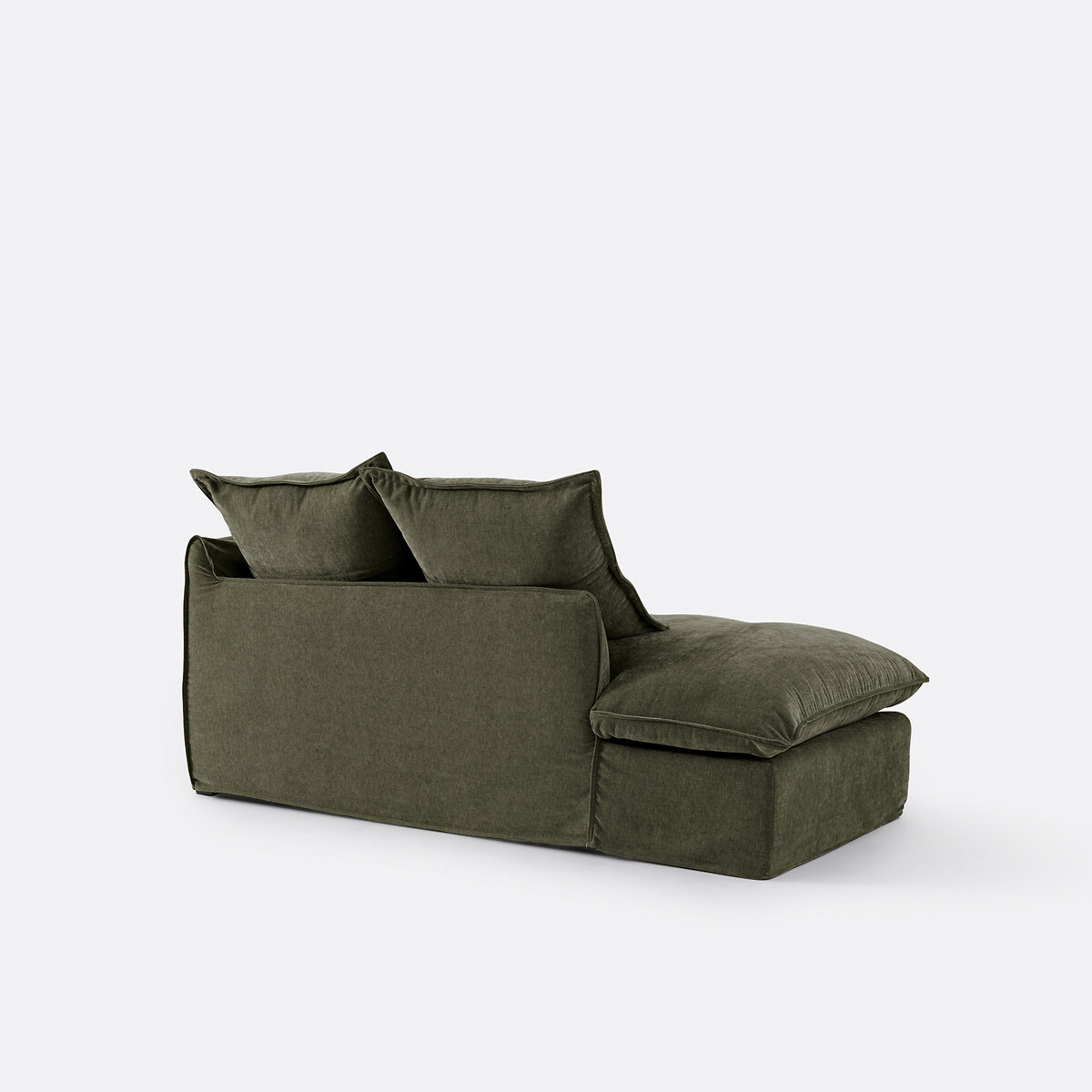 LA REDOUTE INTERIORS<br>Poltrona esquerda em poliéster mesclado, Odna