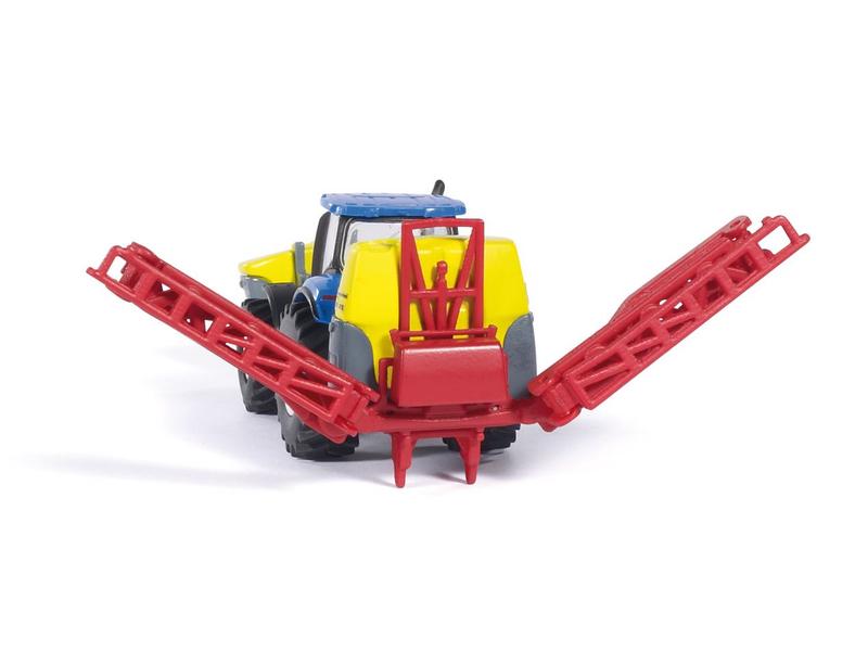 Siku Traktor New Holland T7070 mit Pflanzenschutzspritze 1: H0 New Holland Traktor mit Kverneland Spritze und und Tank