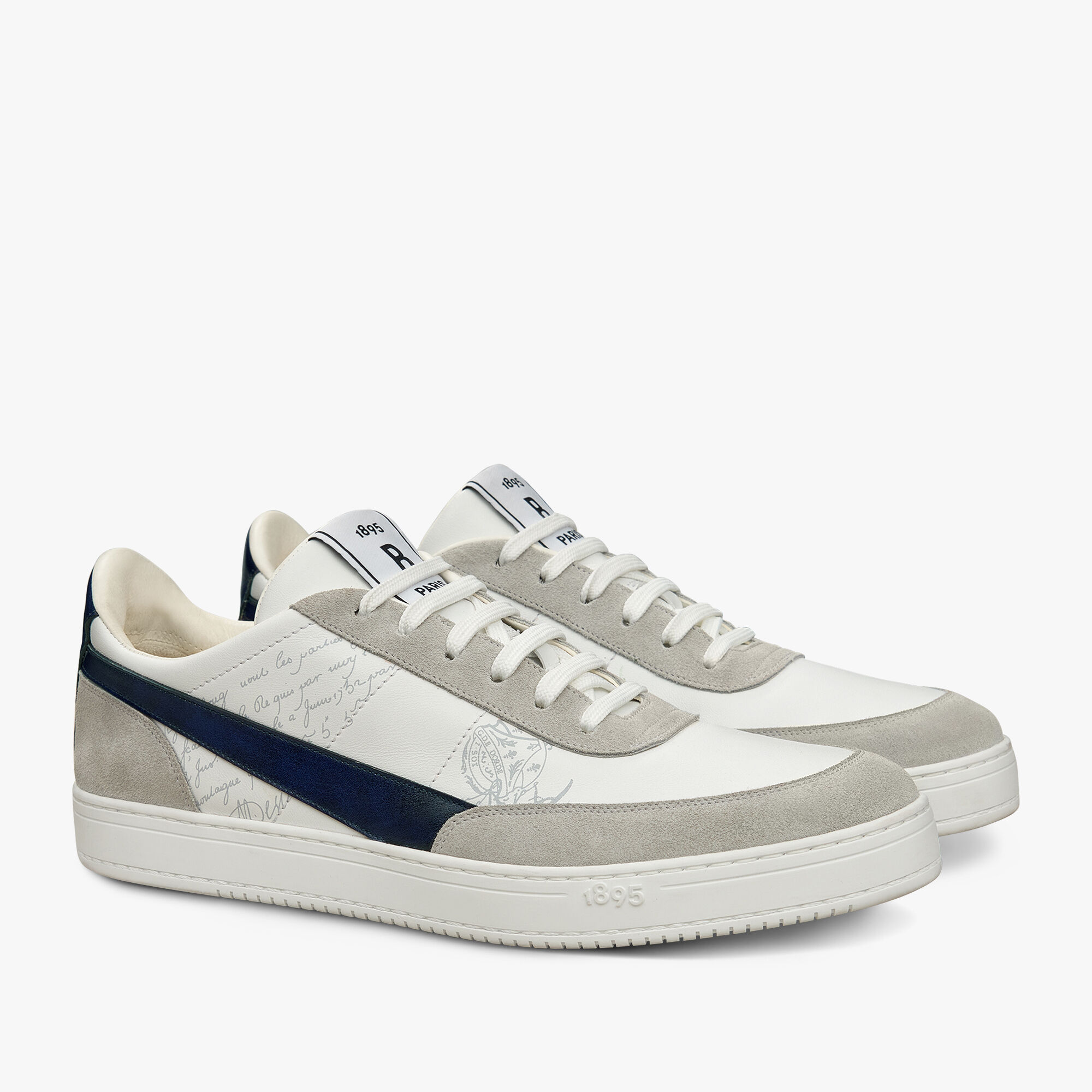 Sneaker Playtime En Cuir Scritto