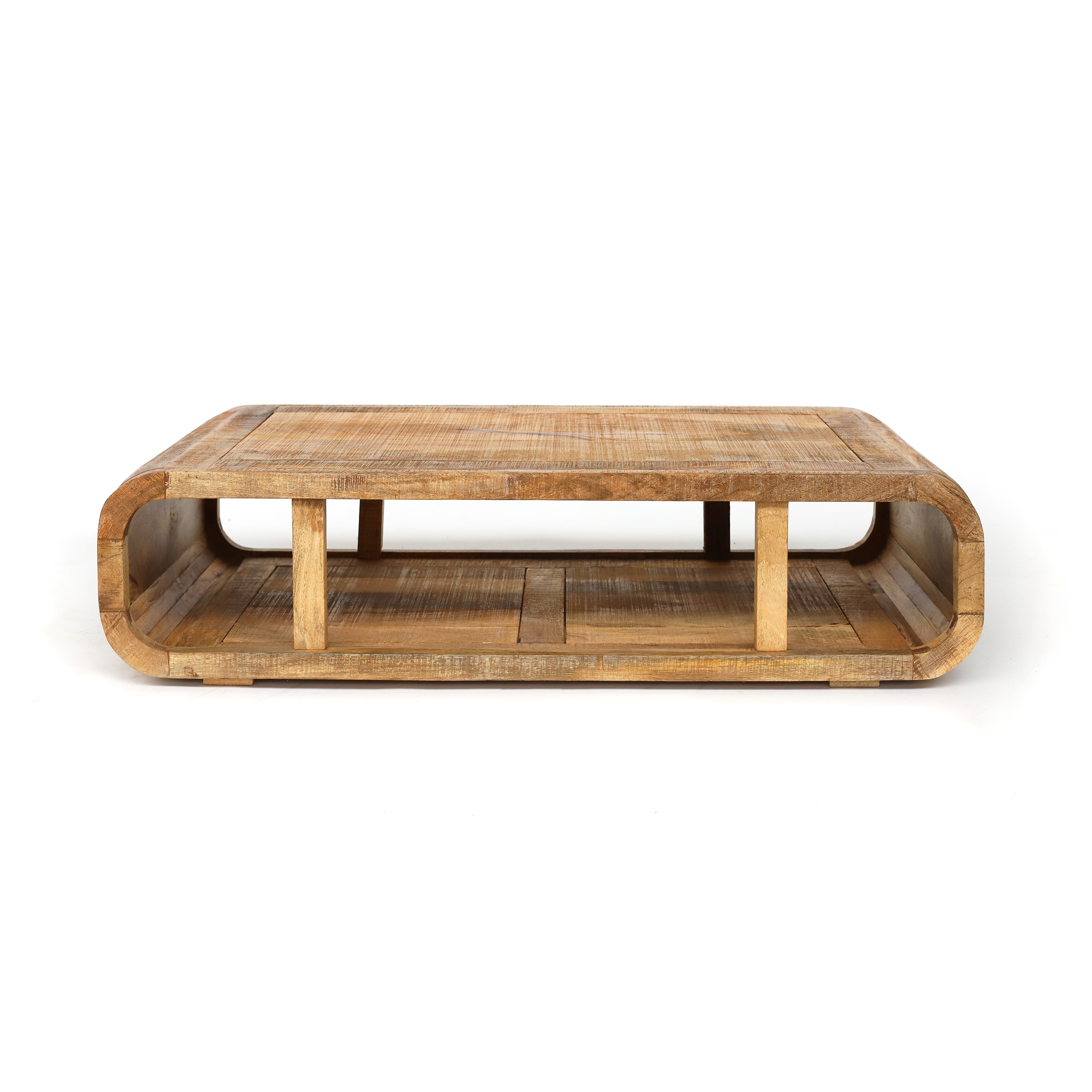 Couchtisch 'Depton', aus Mangoholz, B 115 cm, L 58 cm, H 30 cm von fischer's lagerhaus