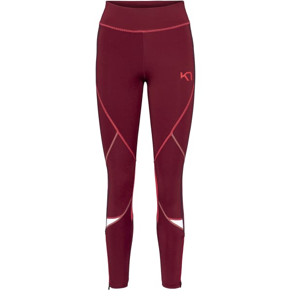Collant running KARI TRAA LOUISE 2.0 TIGHTS ROUGE