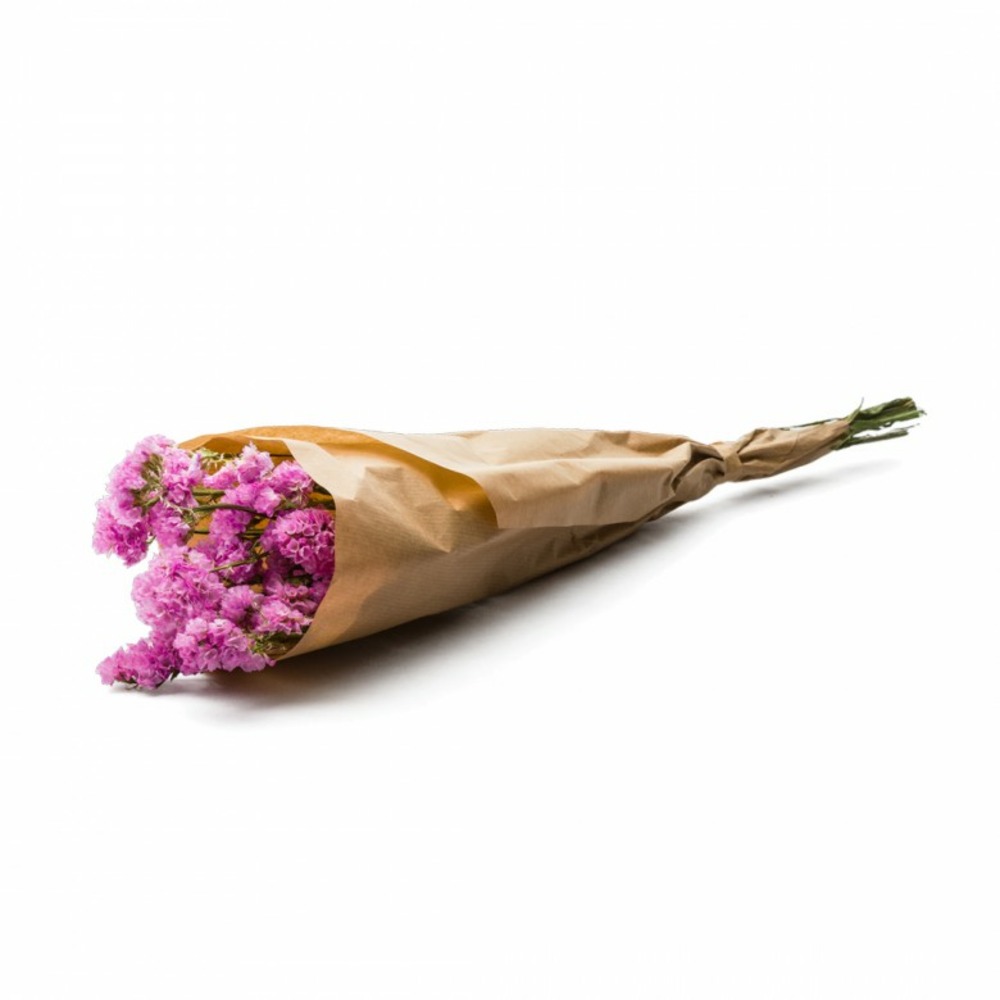 Botte de fleurs séchées statice rose