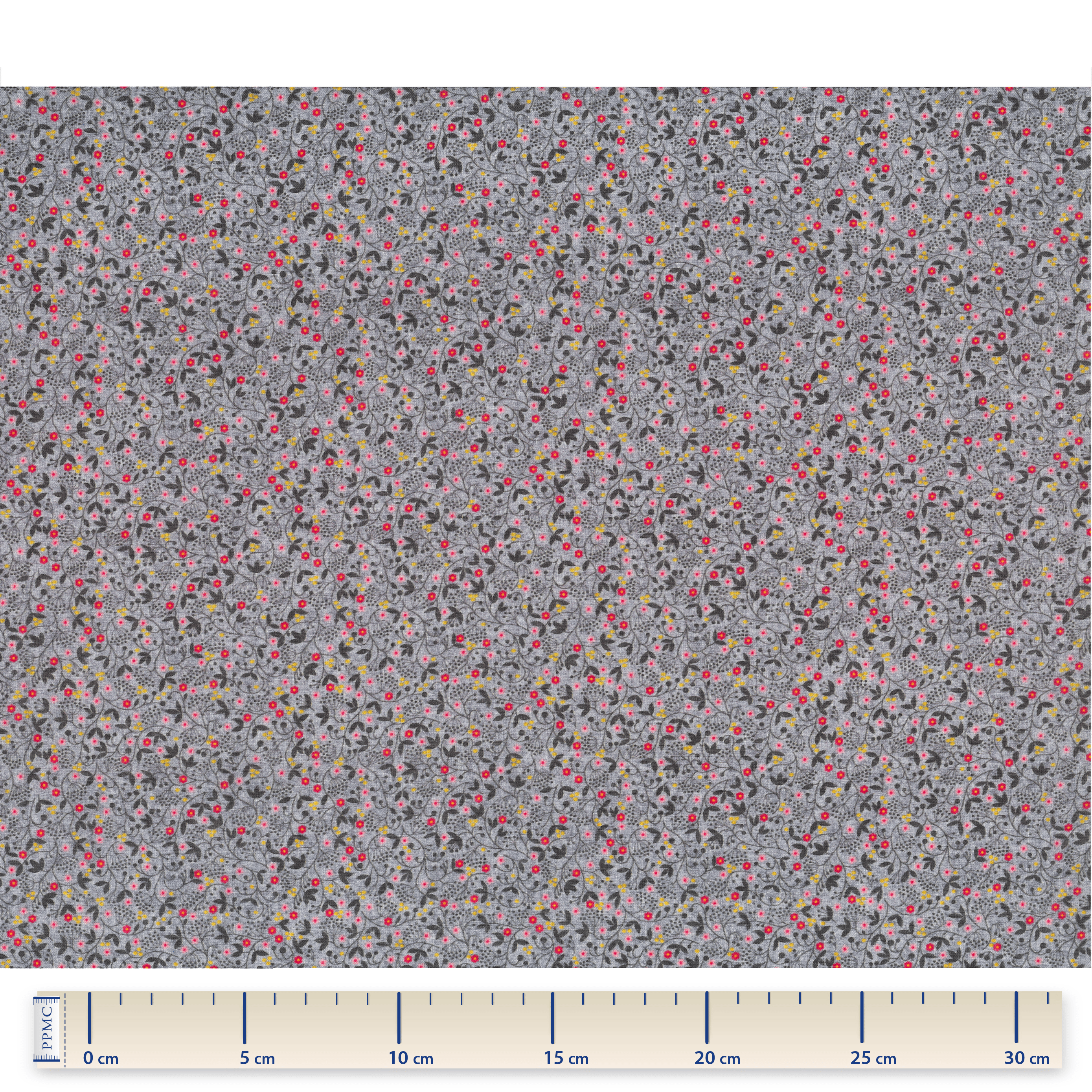 Tissu Coton Au Mètre Liane Fleurie