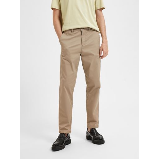 Selected Homme Miles Flex Bukser, Greige, W33/L32