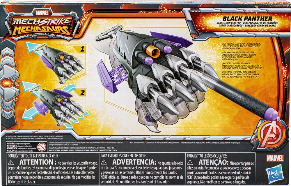 MARVEL - AVENGERS - BLACK PANTHER - LANCE FLECHETTES MECH STRIKE
