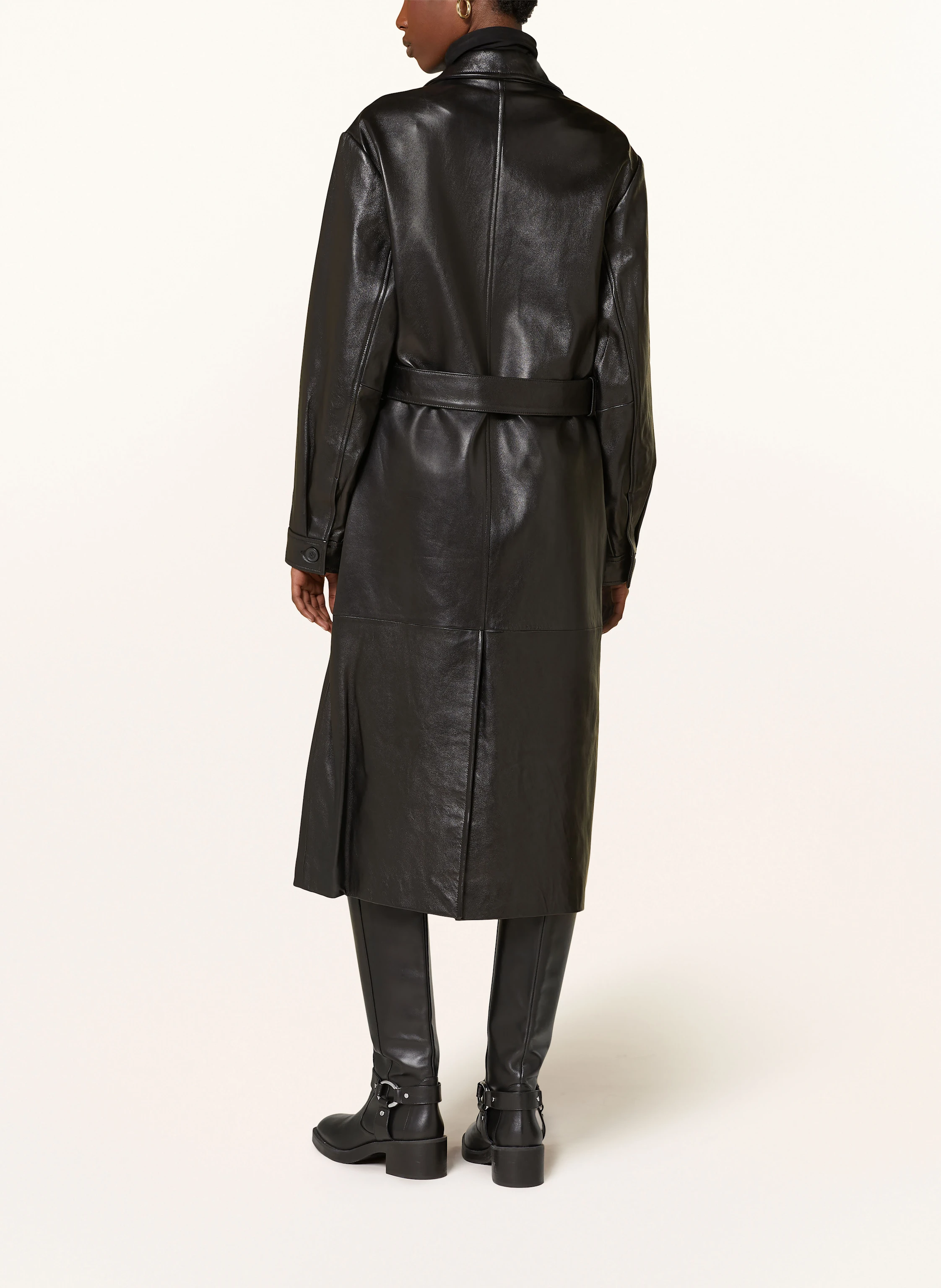 CLAUDIE PIERLOT Trenchcoat aus Leder