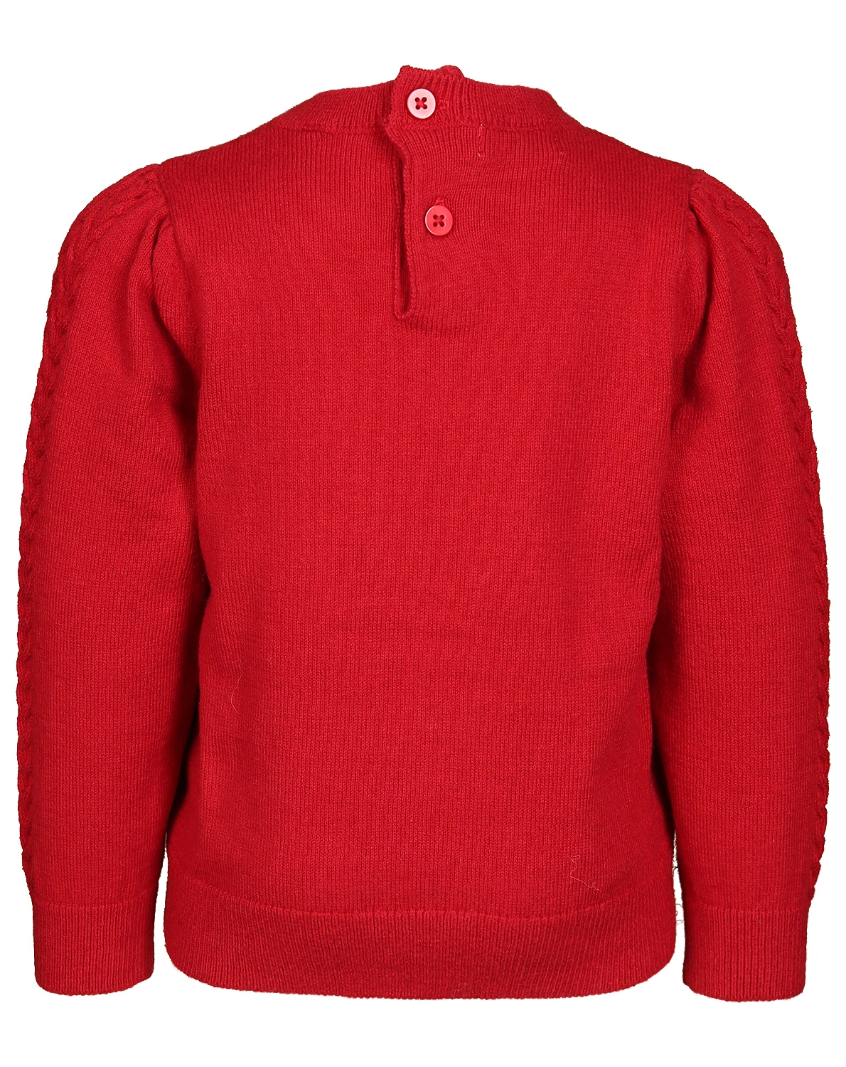 Strickpullover WINTER BEAR in rot