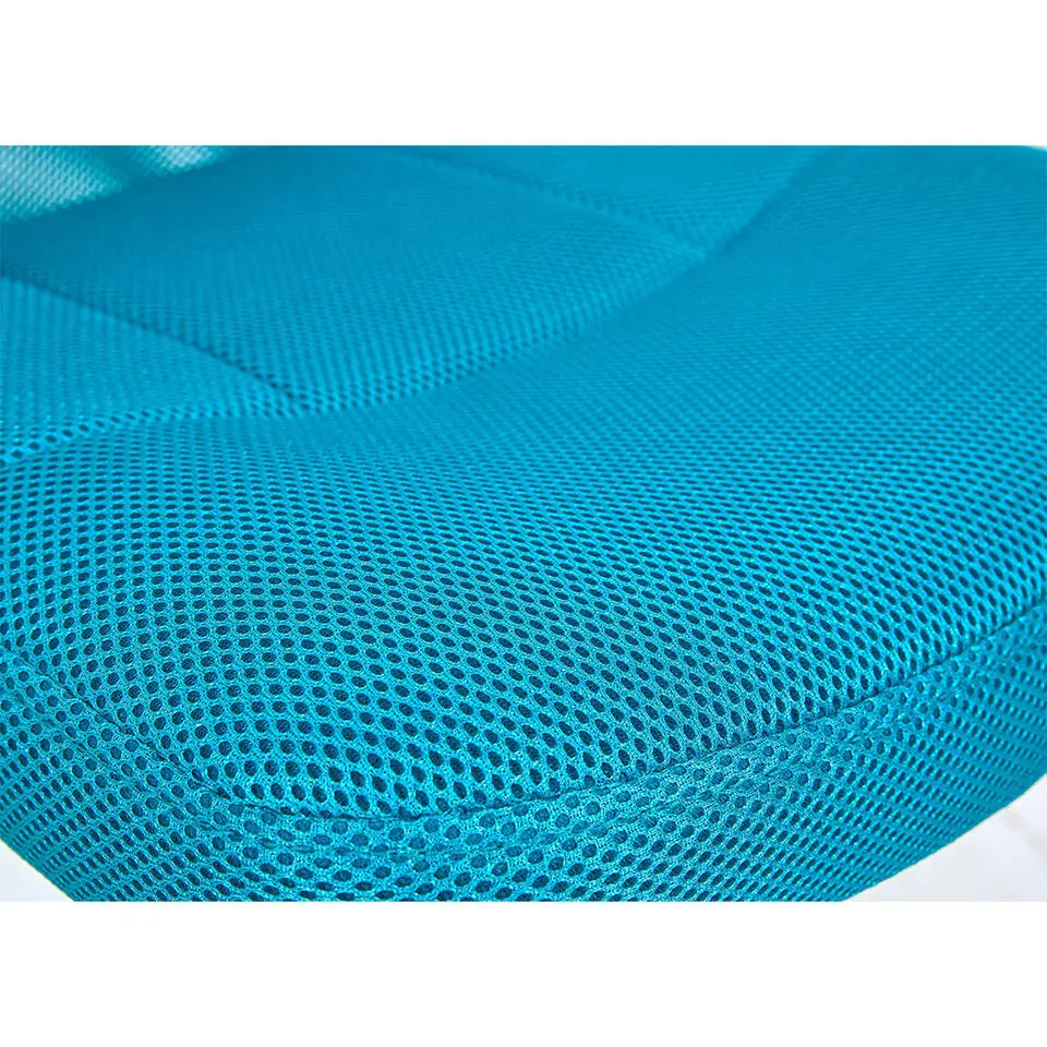 Hioshop Bonnie kantoorstoel turquoise