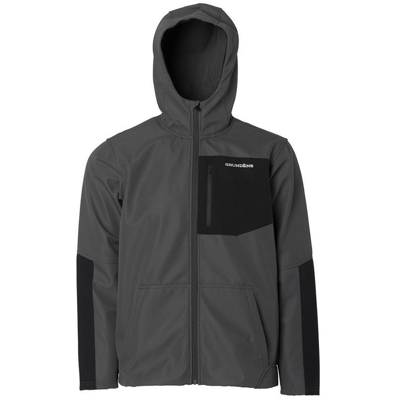 Veste Homme Grundéns Bulkhead Fleece Hooded Jacket - Gris/Noir