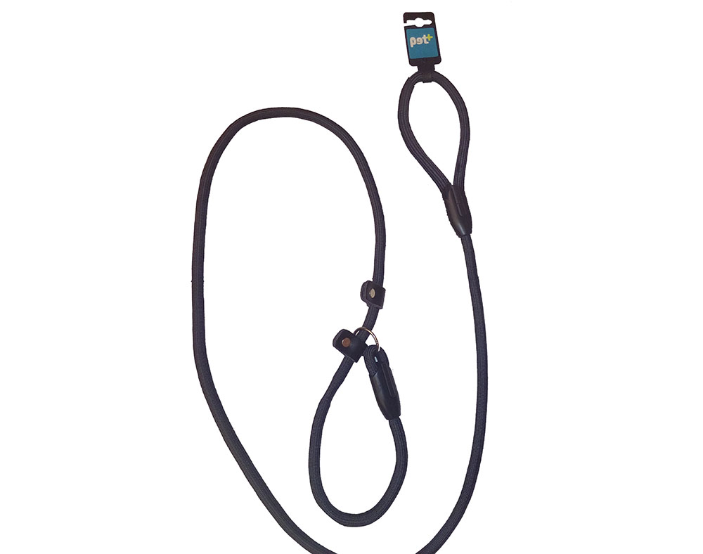 TRELA PET  COM ESTRANGULADOR REDONDA PRETA 13MMX200CM