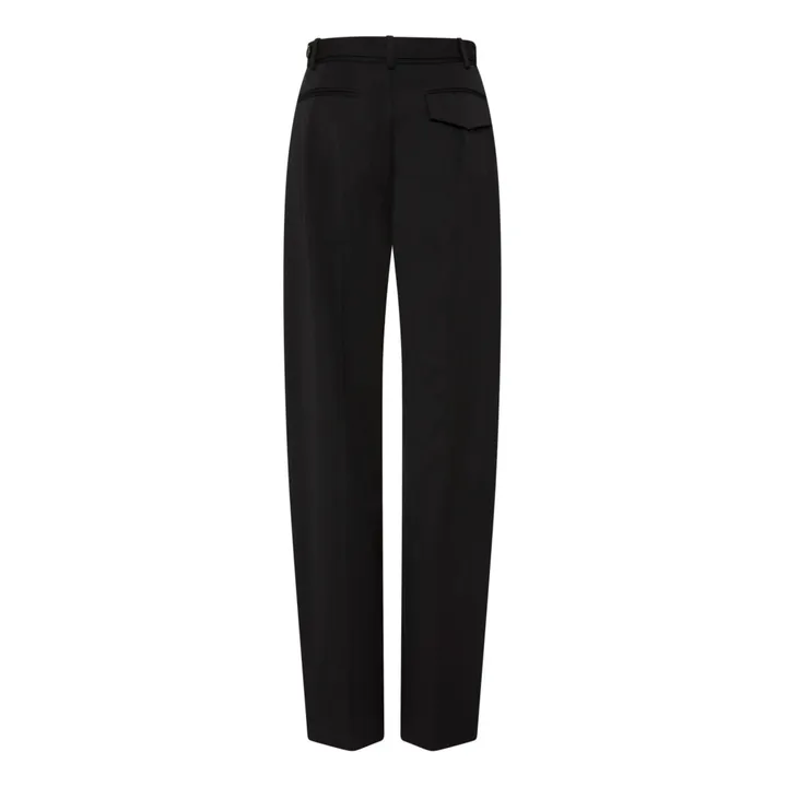St Agni Pantalon Ceinturé | Noir