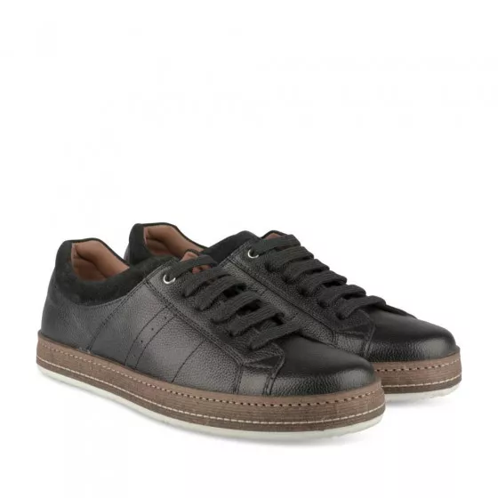 Baskets NOIR MEGIS CASUAL