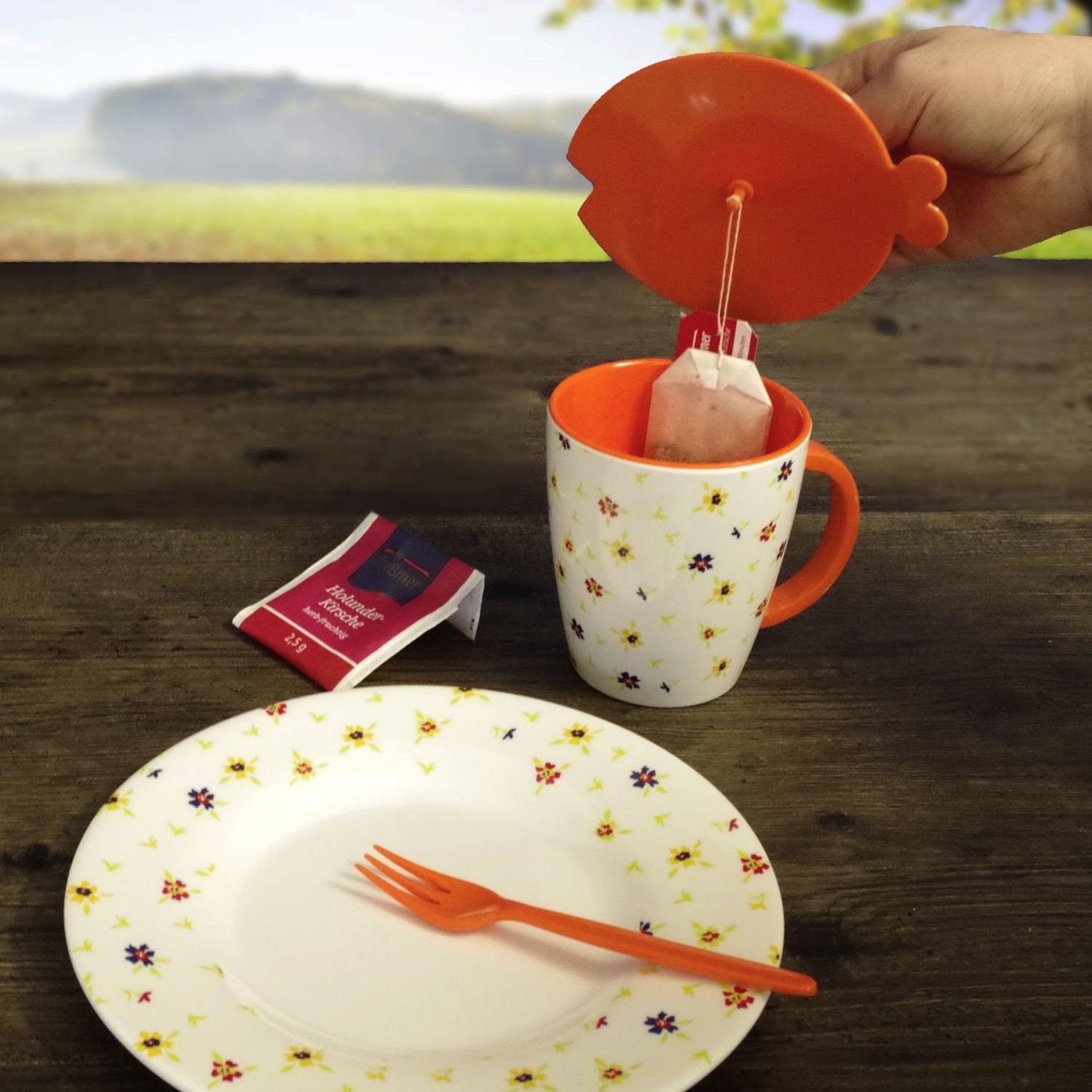 Gimex Silikondeckel Set Fisch Rainbow