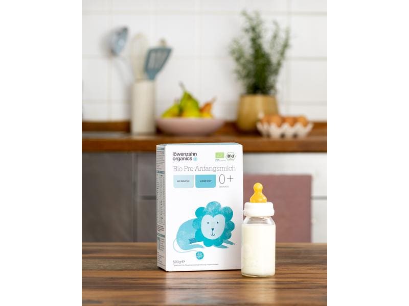 löwenzahn organics Anfangsmilch Bio Pre 500 g Baby-Anfangsmilch von Geburt an geeignet