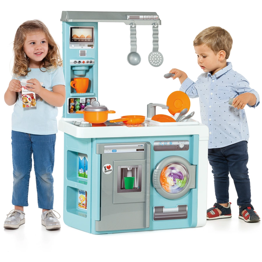MOLTO Große Spielküche mit Zubehör 12-teilig