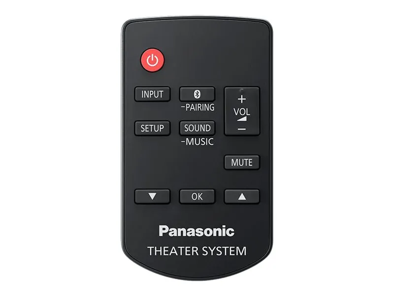 Panasonic SC-HTB600 - Lydbarsystem - til hjemmebiograf - 2.1-kanal - trådløs - Bluetooth - App-kontrolleret - 360 Watt (Total) - sort