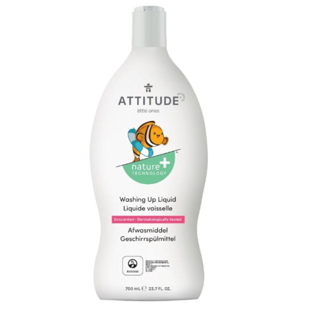 Attitude Little Ones Afwasmiddel Parfumvrij700 ml