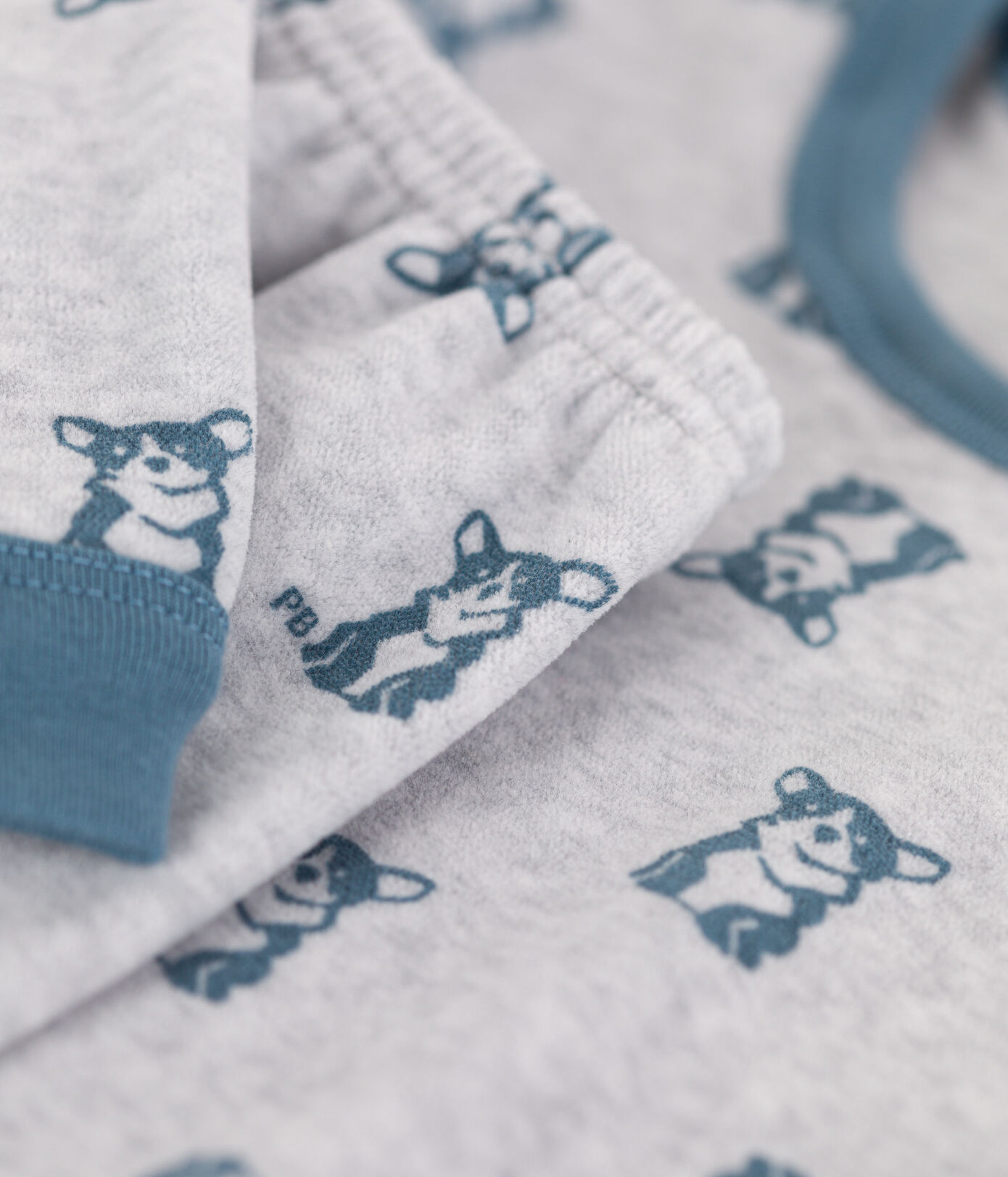 Pyjama petite fille/petit garçon en velours