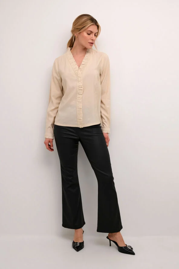 Cream CRGabi Blouse Ancient scroll