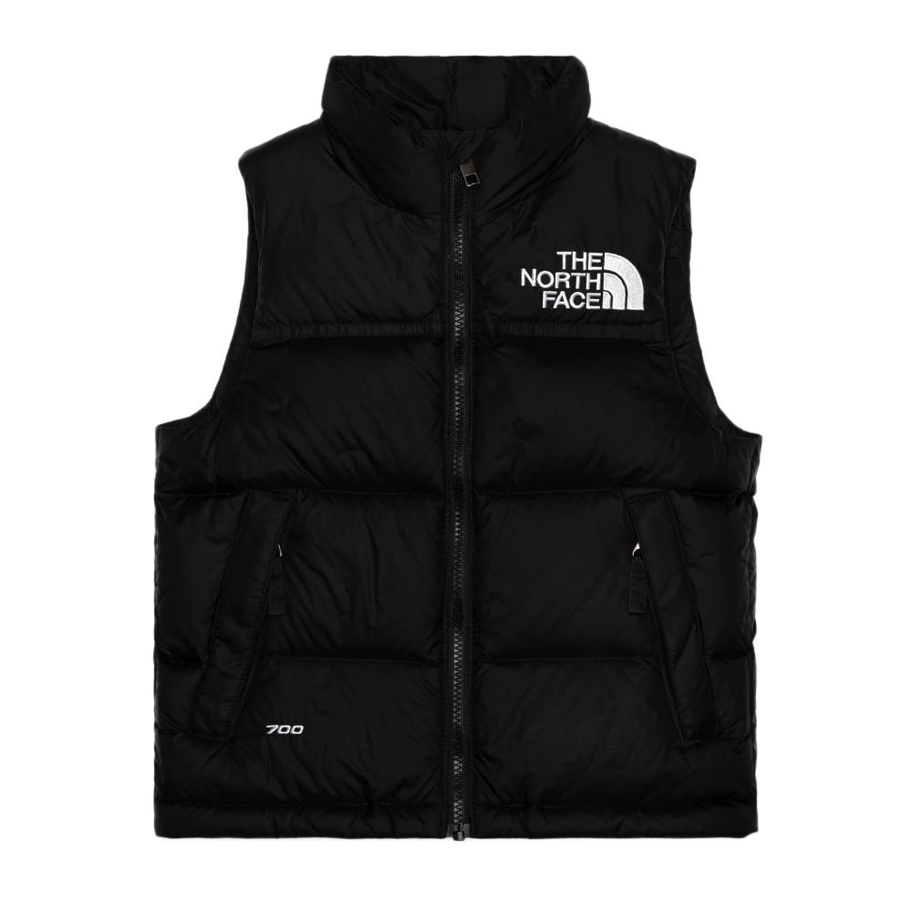 The North Face Doudoune Sans Manches Noir Junior Mixte The North Face Nuptse