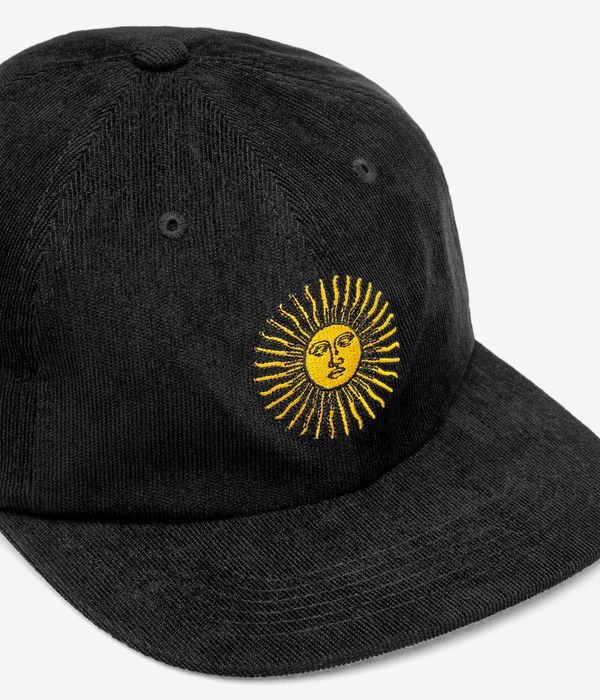 Antix Sol Corduroy 6 Panel Cap (black)