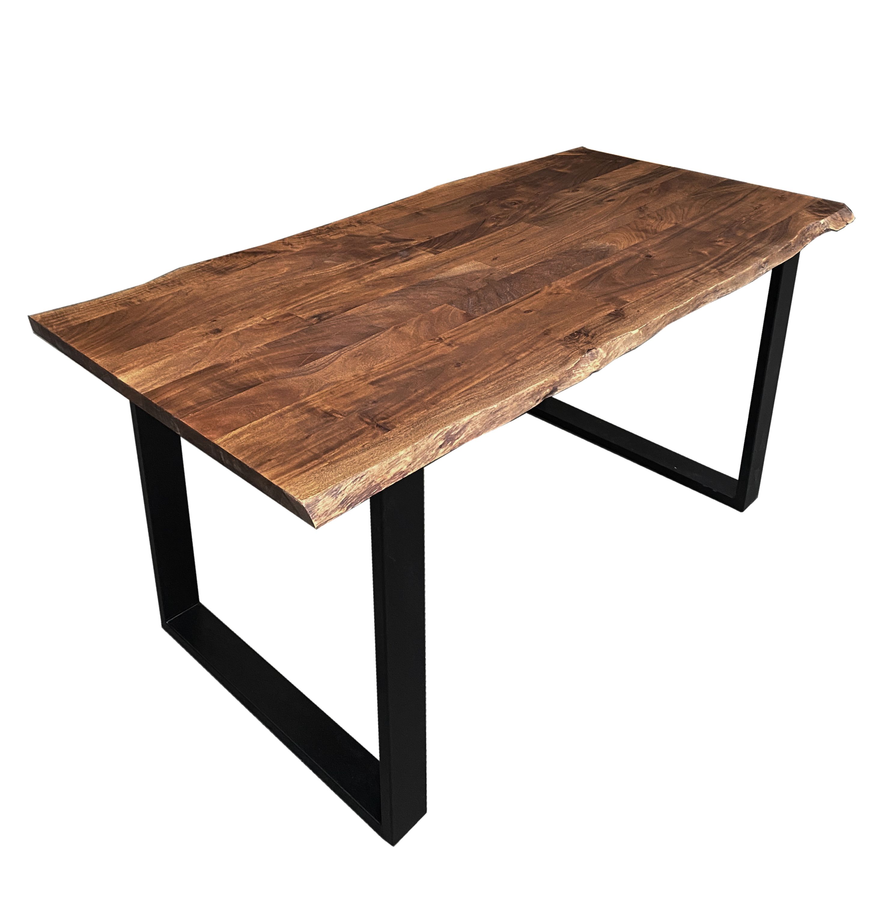Tisch 120x80 Akazie Esstisch Küchentisch Nussbaum Wohnzimmer Esszimmer Küche