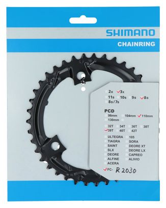 SHIMANO Plateau 39T Claris Fc-R2030 - 7/8 Vitesses