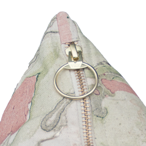 Kussen Marble Marble pink/green
