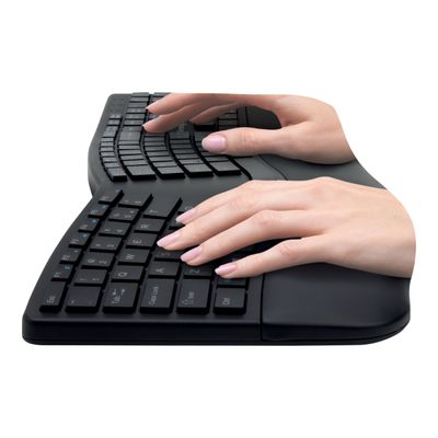 Kensington Pro Fit Ergo - clavier sans fil Azerty - noir