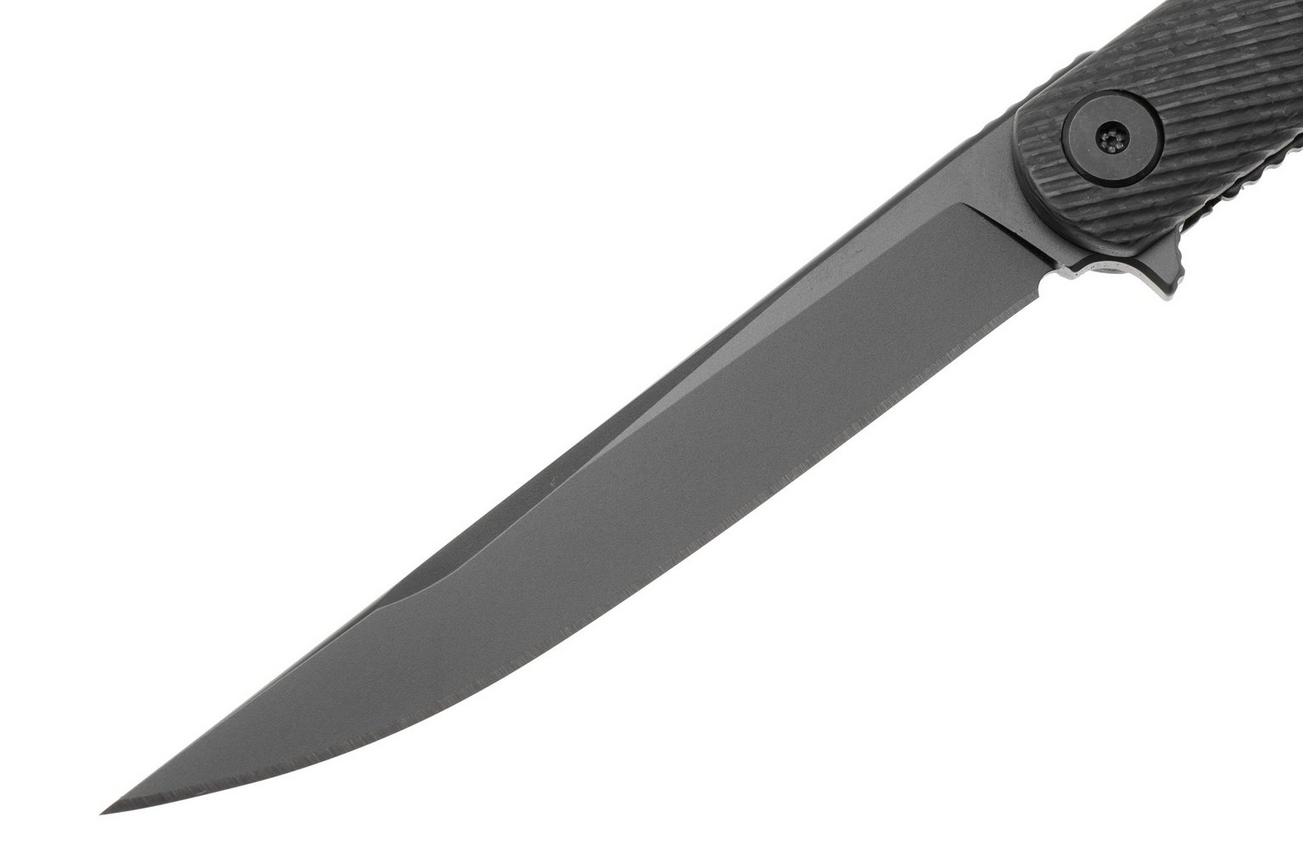 Spartan Blades Nemec Folder SFBL12CF Black PVD CPM S35VN, Carbon Fiber, zakmes, Ondřej Němec design