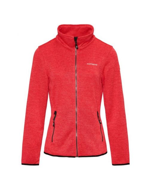 Nord Berg Dames Fleece Andrea Rood - Vrijetijdskleding