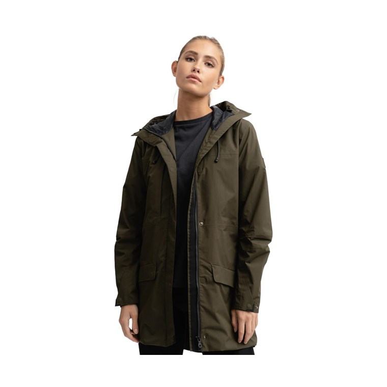 Mountain Works Hybrid Parka Women Military