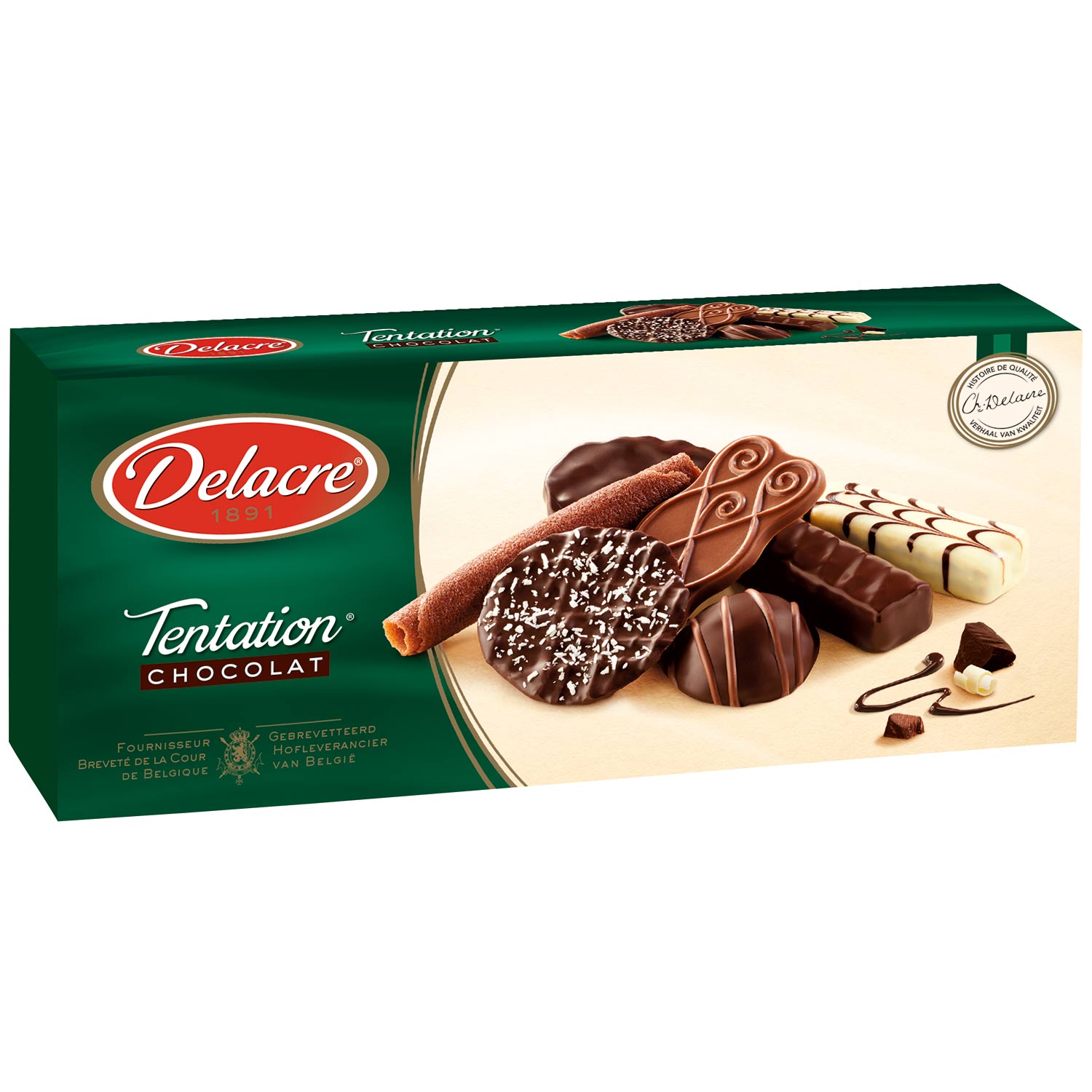 Delacre Tentation Chocolat 150g MHD:30.9.24