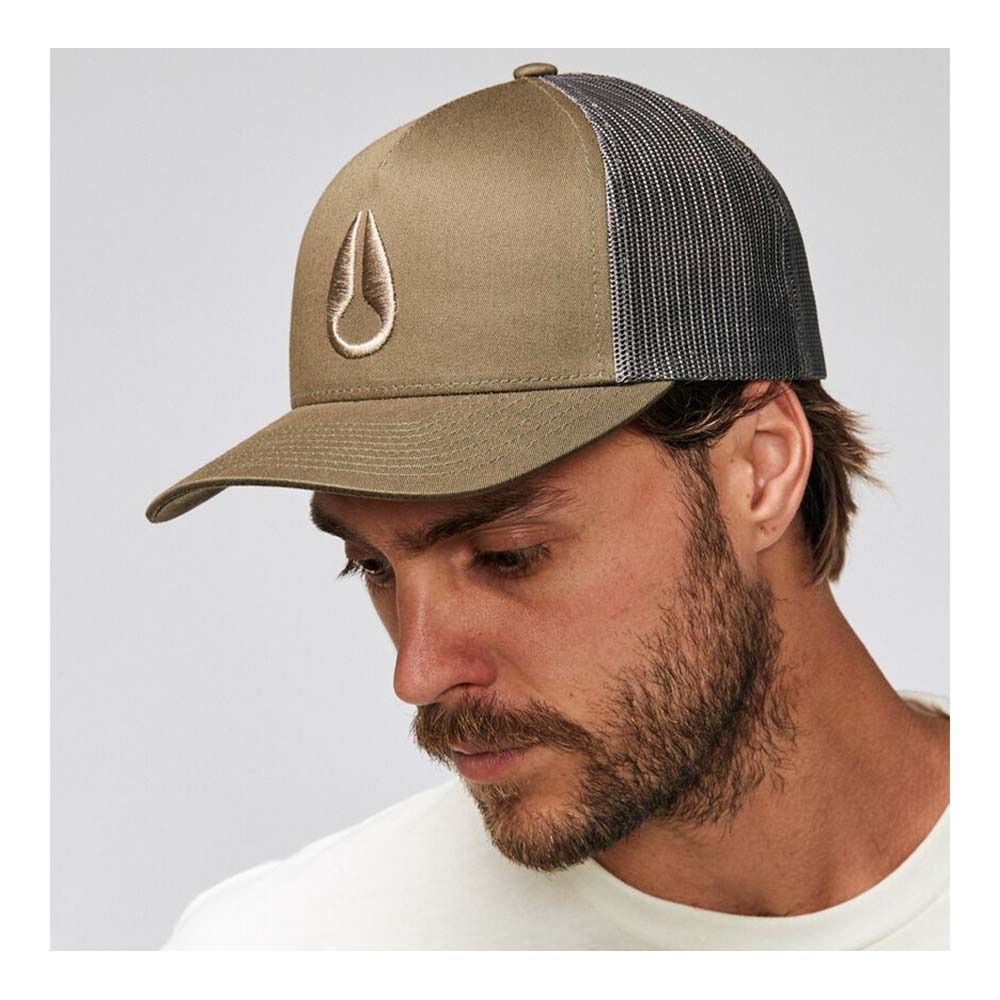 Nixon CAMIONNEUR ICONED - Casquette dark olive