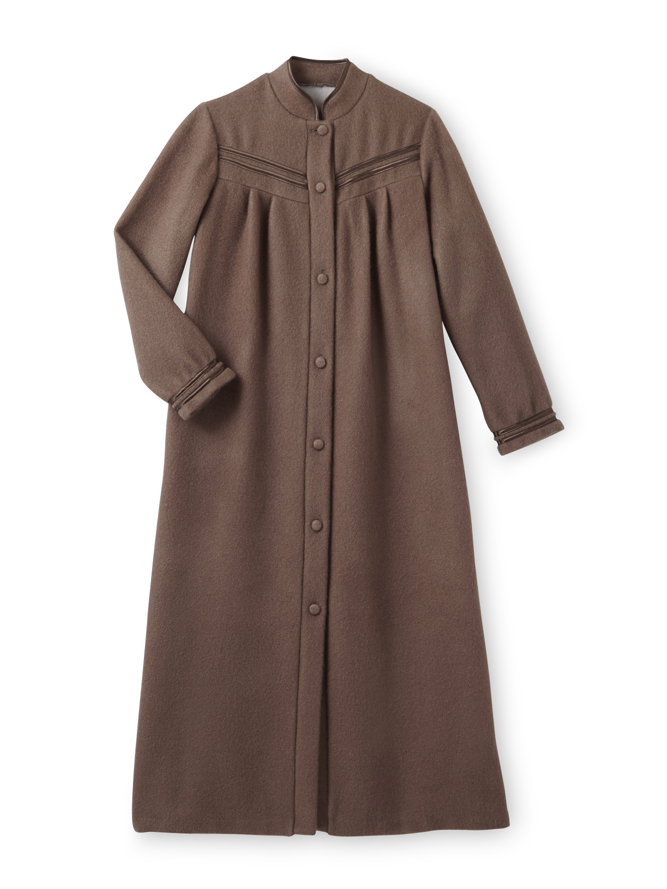 Robe de chambre molleton courtelle