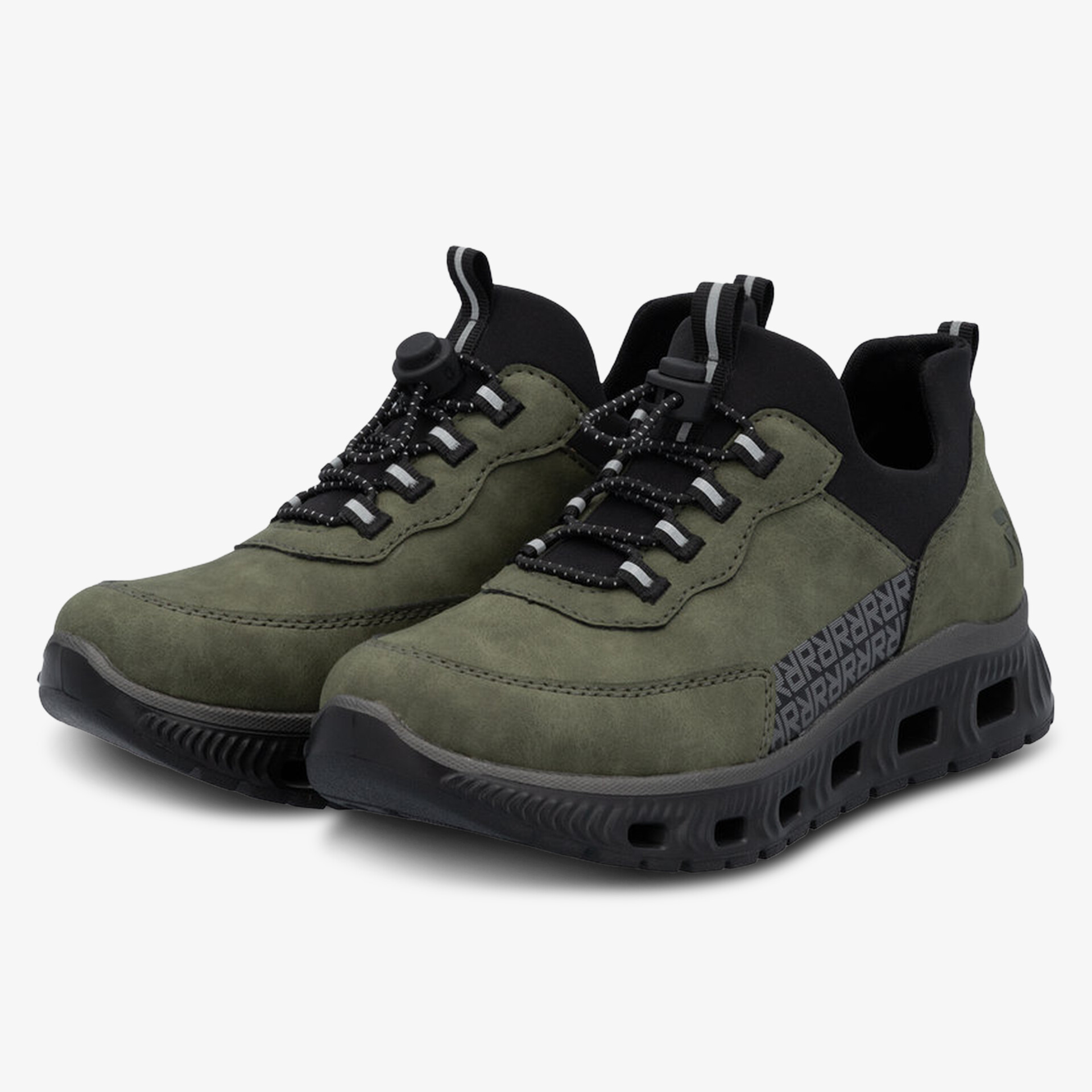 rieker Damen Halbschuhe grün