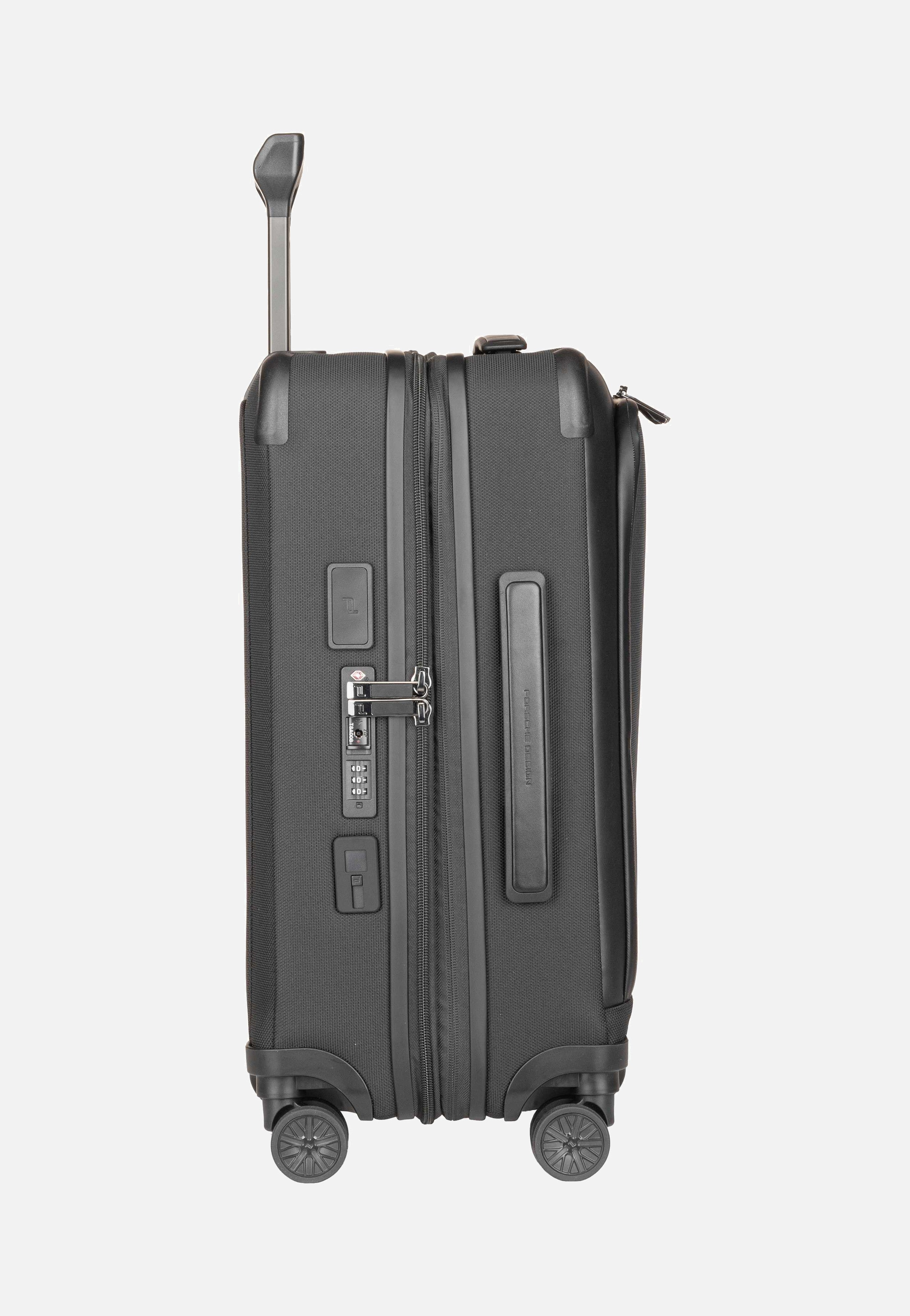 Roadster Nylon 4W Trolley S Exp Black - Koffer