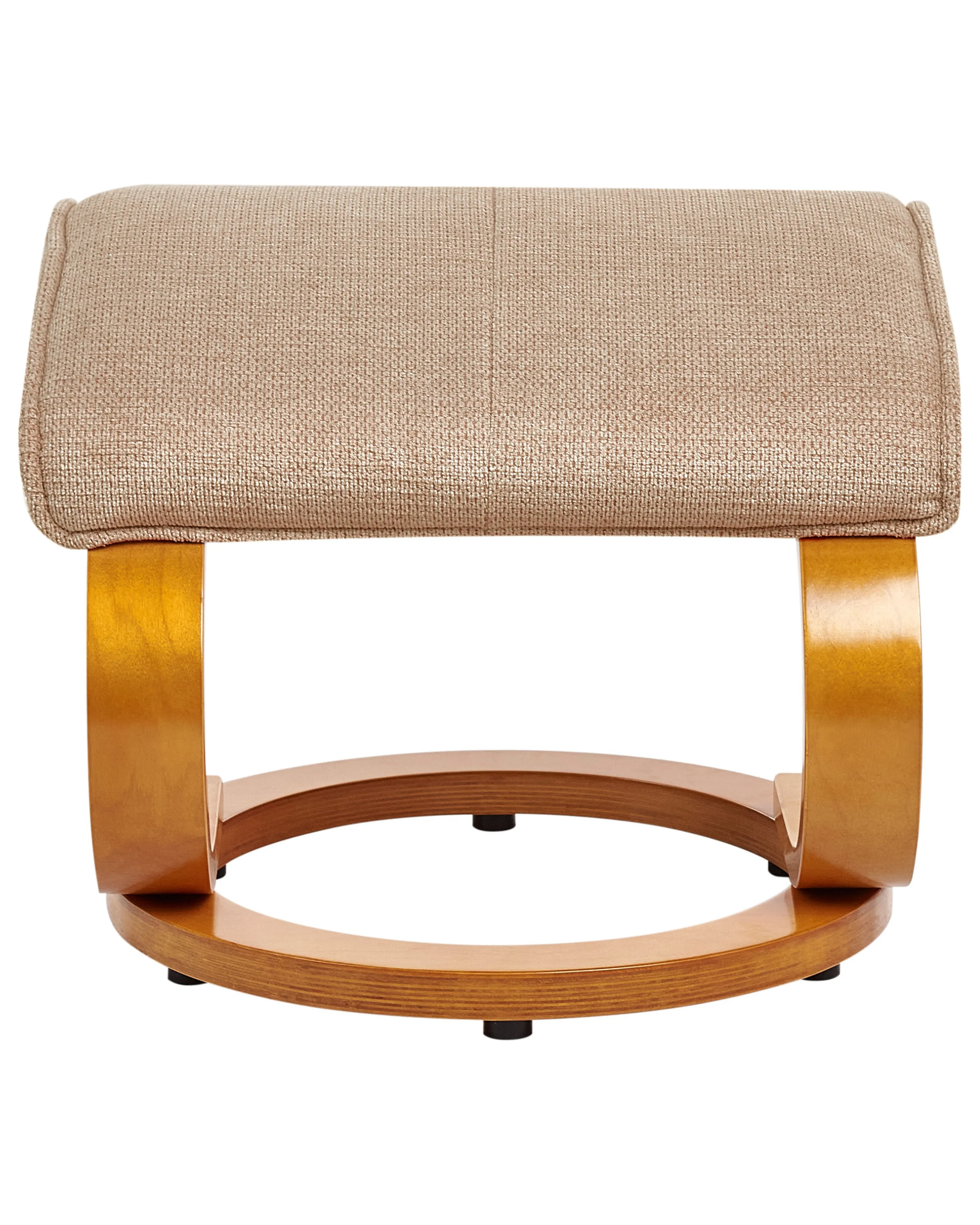 Massagestoel HERO met voetenbank Stof Beige