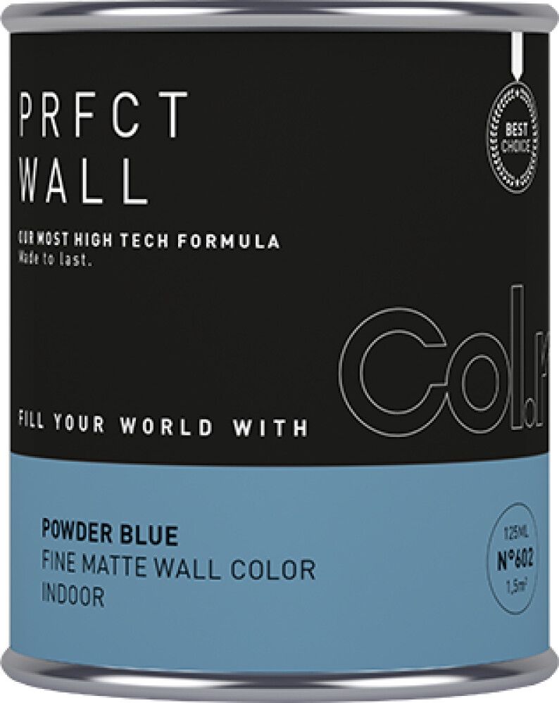 VEGGMALING COL.R PRFCT N.602 0,125L POWDER BLUE