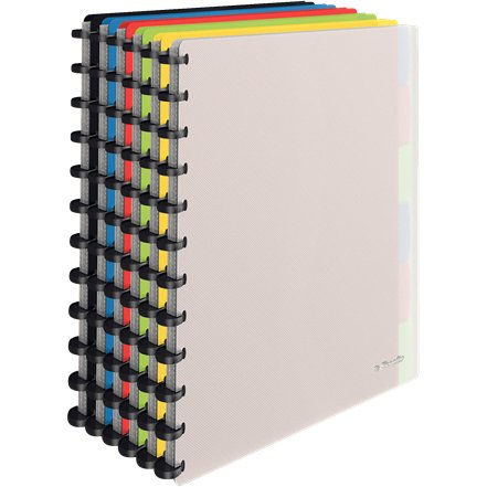 Protège-documents Vivada à pochettes amovibles 25 pochettes - 50 vues - coloris assortis