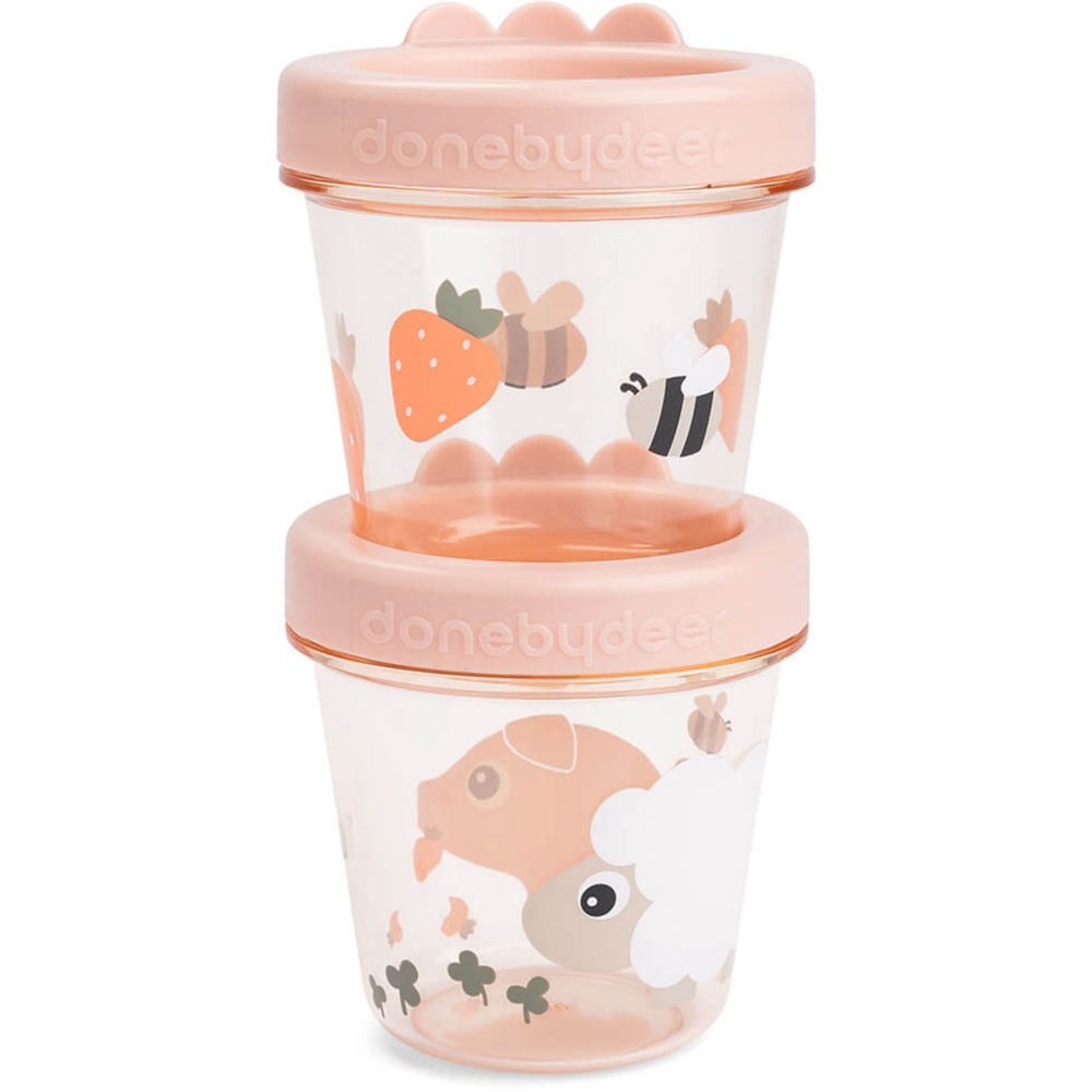 Køb DonebyDeer Pudder Babymad bøtte 2 stk. Tiny farm