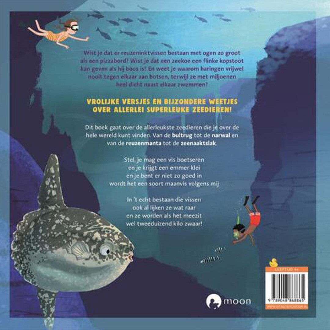 Uitgeverij moon het dikke zeedieren boek
